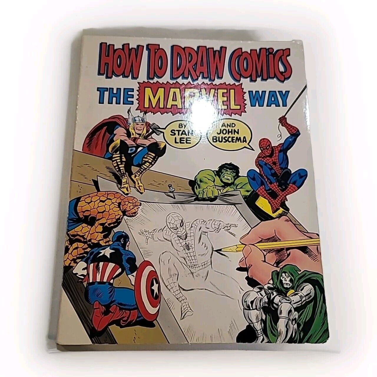 HOW TO DRAW COMICS MARVEL WAY STAN LEE JOHN BUSCEMA PAPERBACK TPB