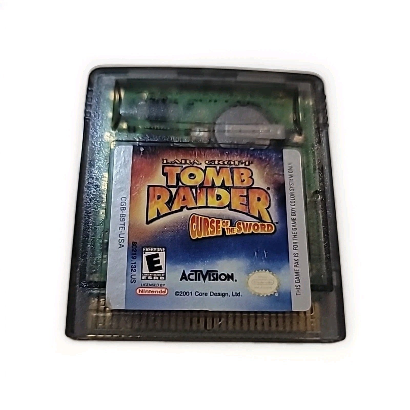 Tomb Raider: Curse of the Sword (Nintendo Game Boy Color, 2001) RARE* Tested