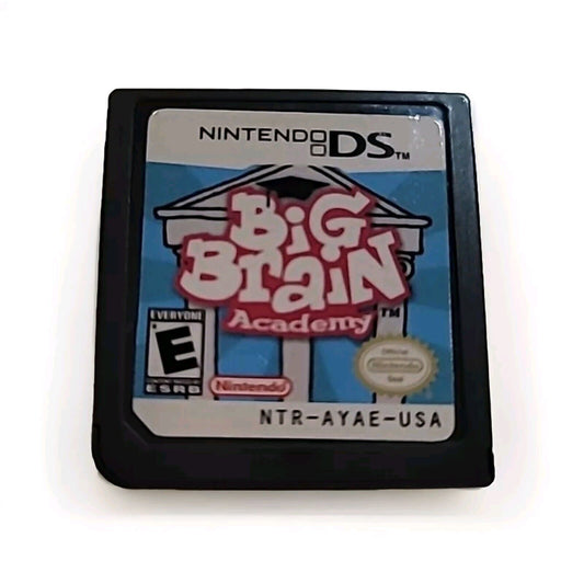 Nintendo DS Big Brain Academy Game Cartridge With Plastic Case