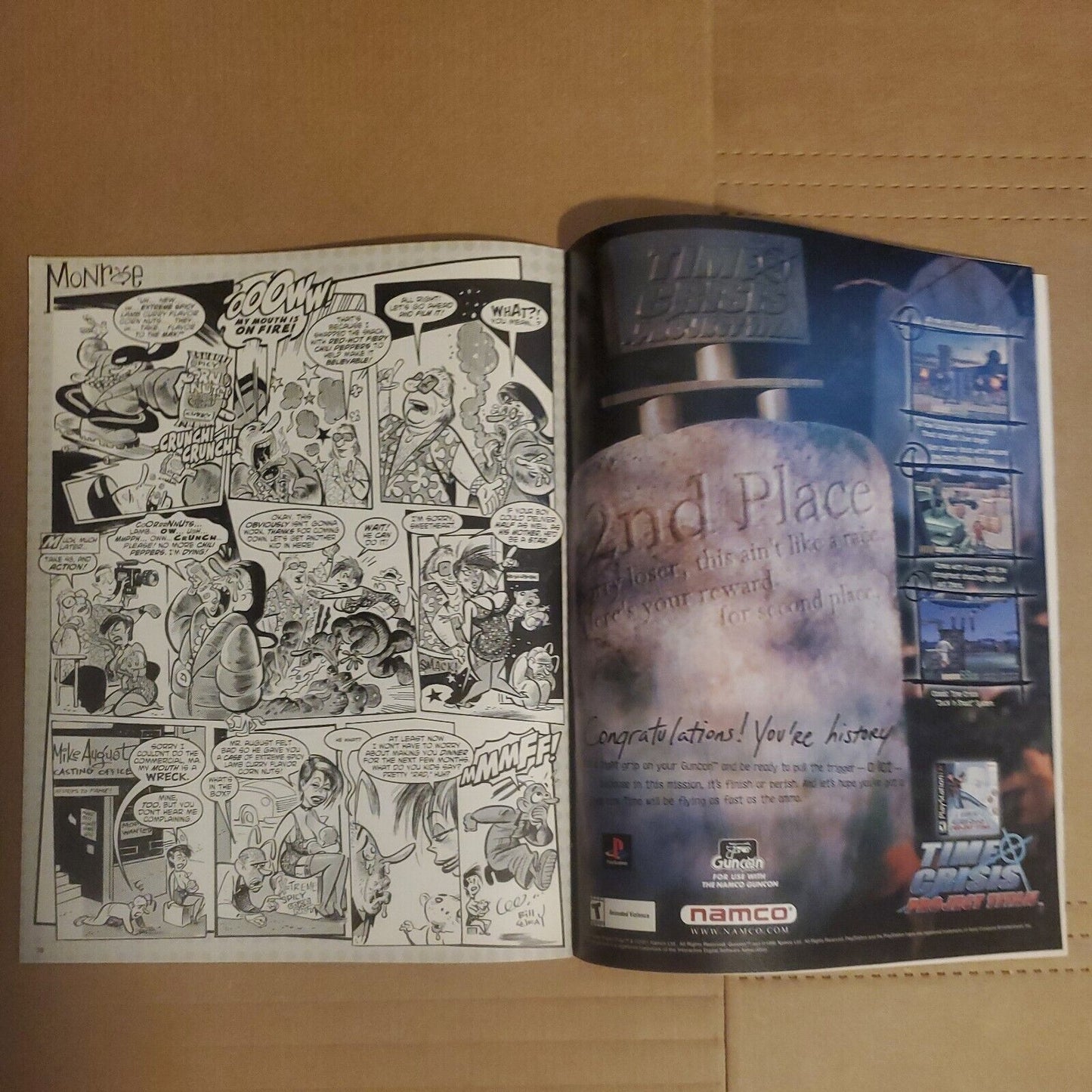 2001 (Aug.) Mad Magazine, #408 The 50 Worst Things About Sports ~ Very Good +