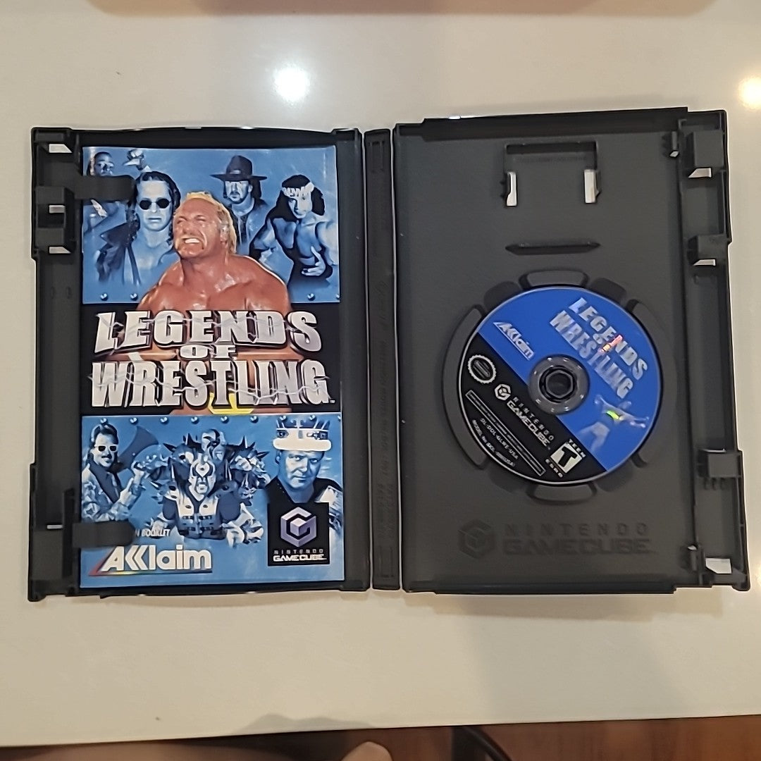 Nintendo GameCube Legends Of Wrestling Game