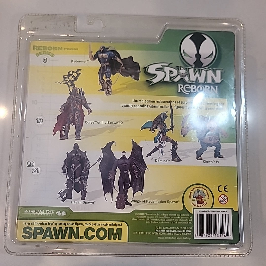 2003 Vintage McFarlane Toys Spawn Reborn WINGS OF REDEMPTION SPAWN Action Figure