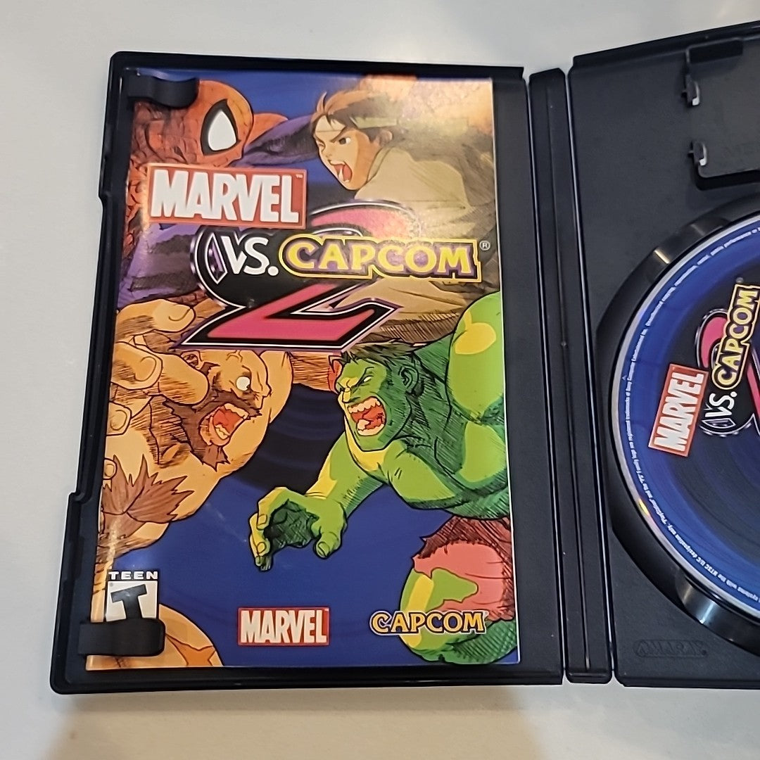 Marvel Vs Capcom 2 (Sony PlayStation 2 PS2, 2002) COMPLETE CIB