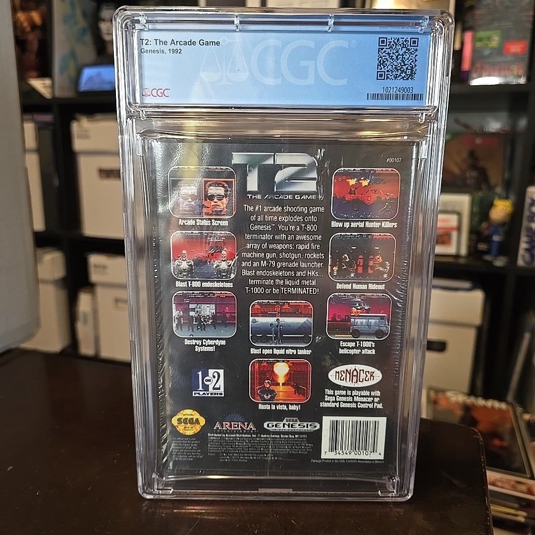 Sega Genesis T2: The Arcade Game Brand New Factory Sealed CGC 9.6 A Seal