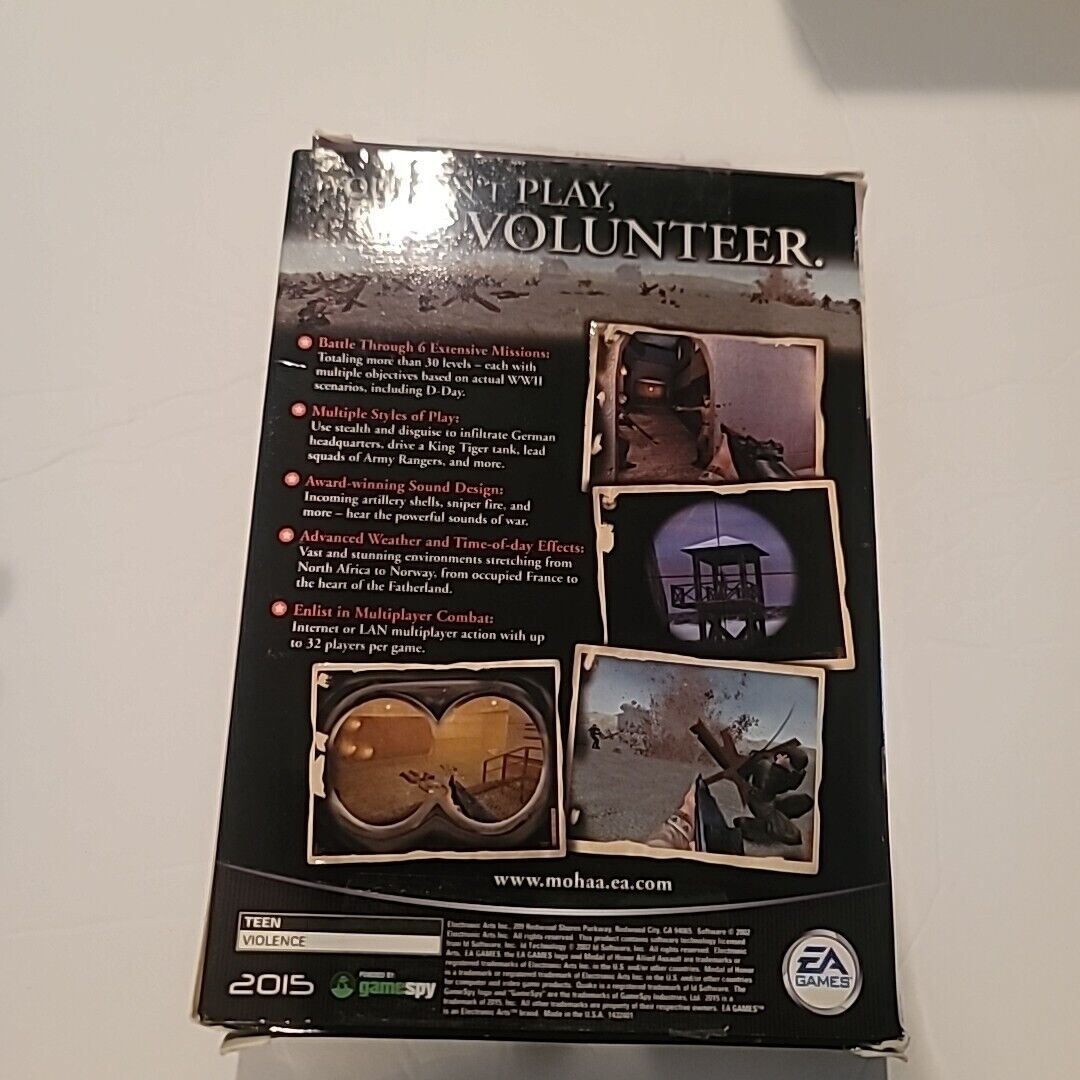 Medal of Honor: Allied Assault PC Game