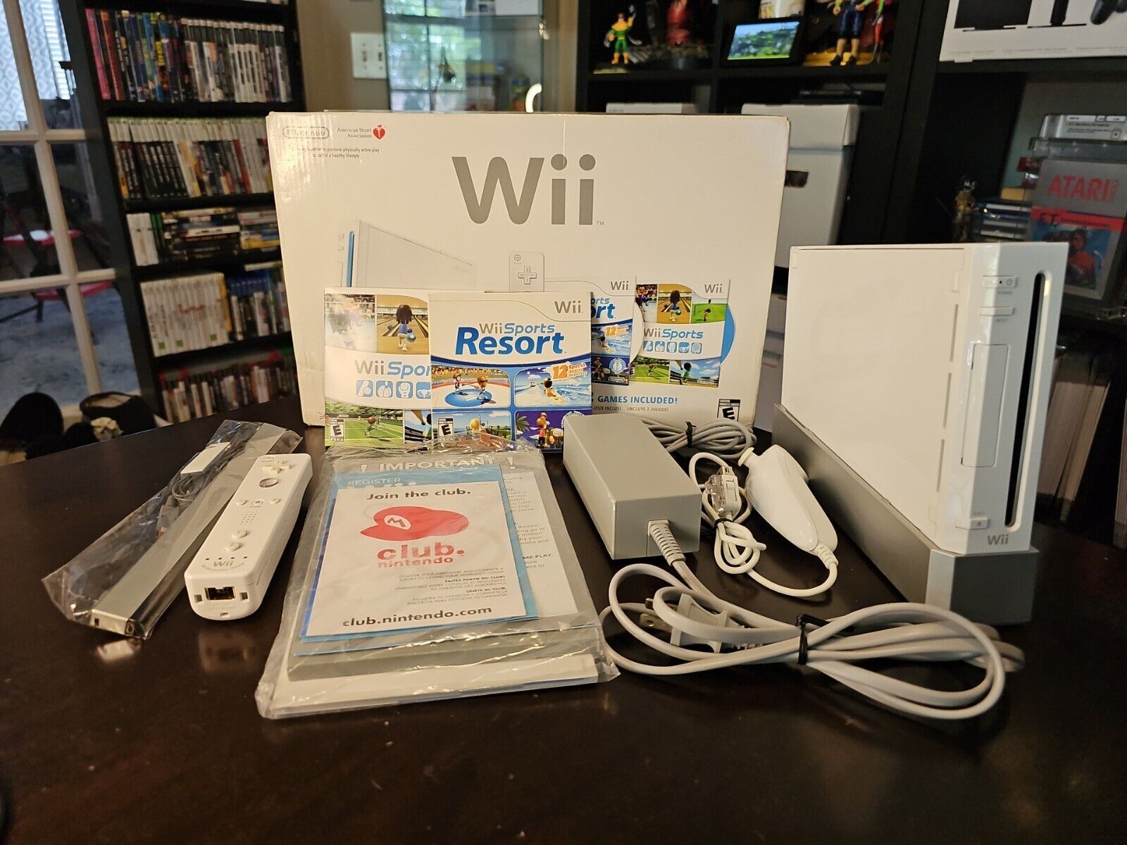 White Nintendo hotsell Wii Sports Console