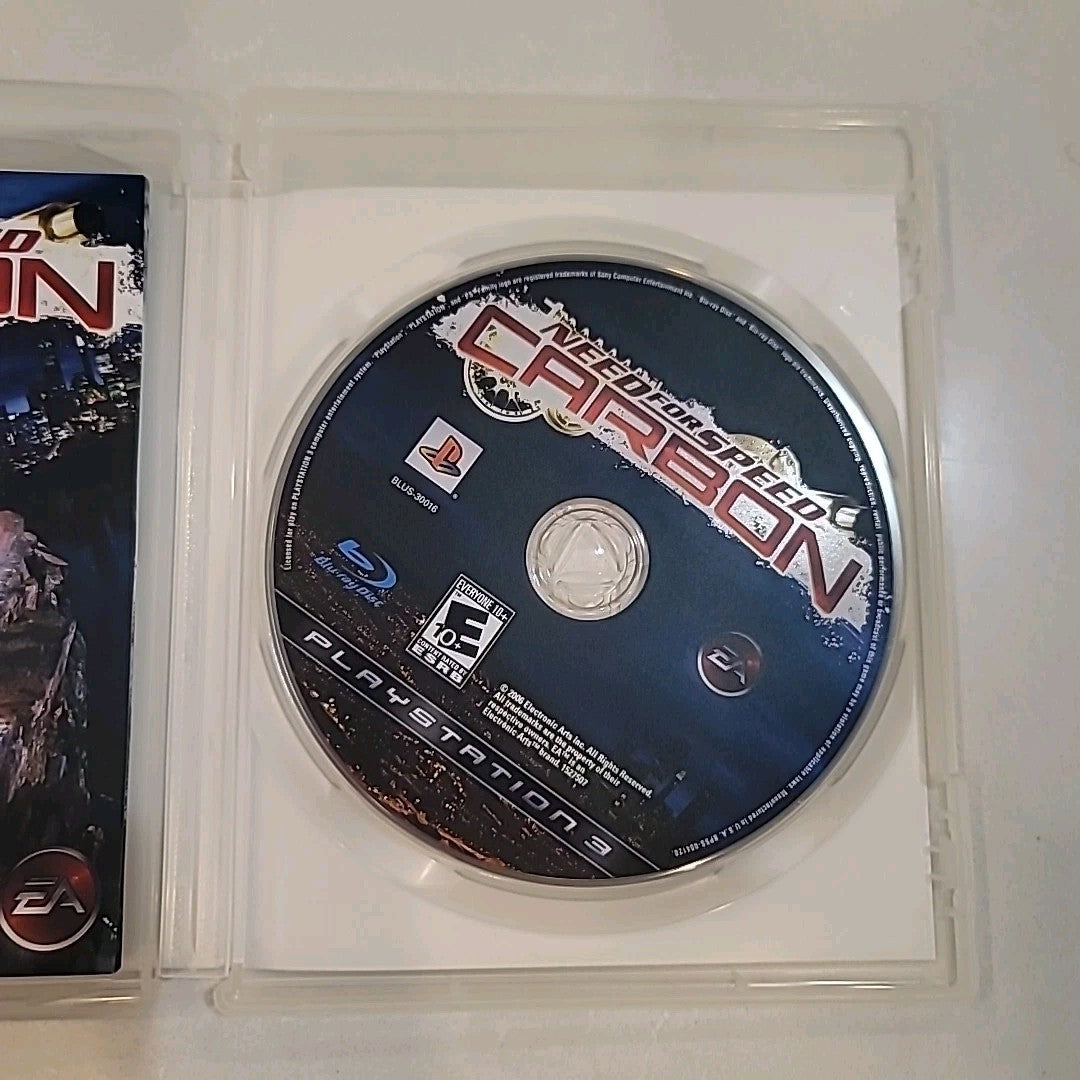 Sony Playstation 3 PS3 Need for Speed Carbon Racing Game CIB