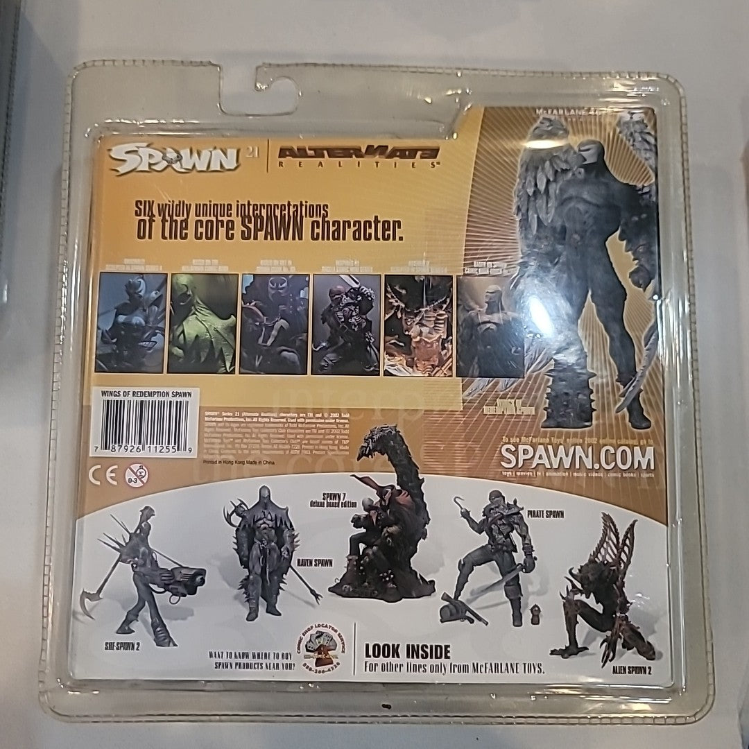 McFarlane Spawn Wings of Redemption Alternate Realities Series 21 Figure 2002