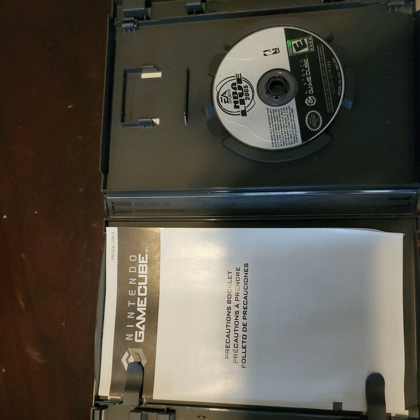 NBA Live 2005 (Nintendo GameCube, 2004)