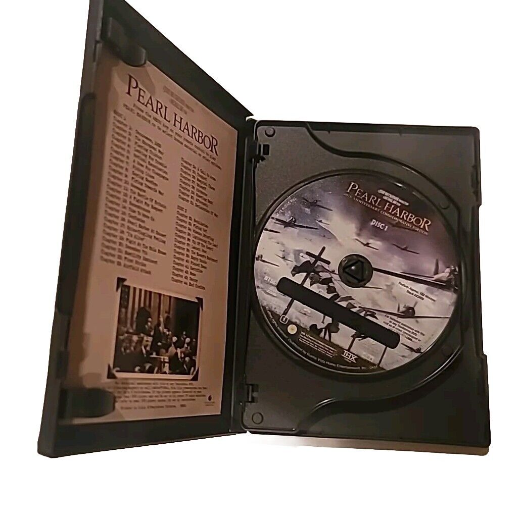 Pearl Harbor (DVD, 2001, 2-Disc Set, Widescreen 60th Anniversary Commemorative