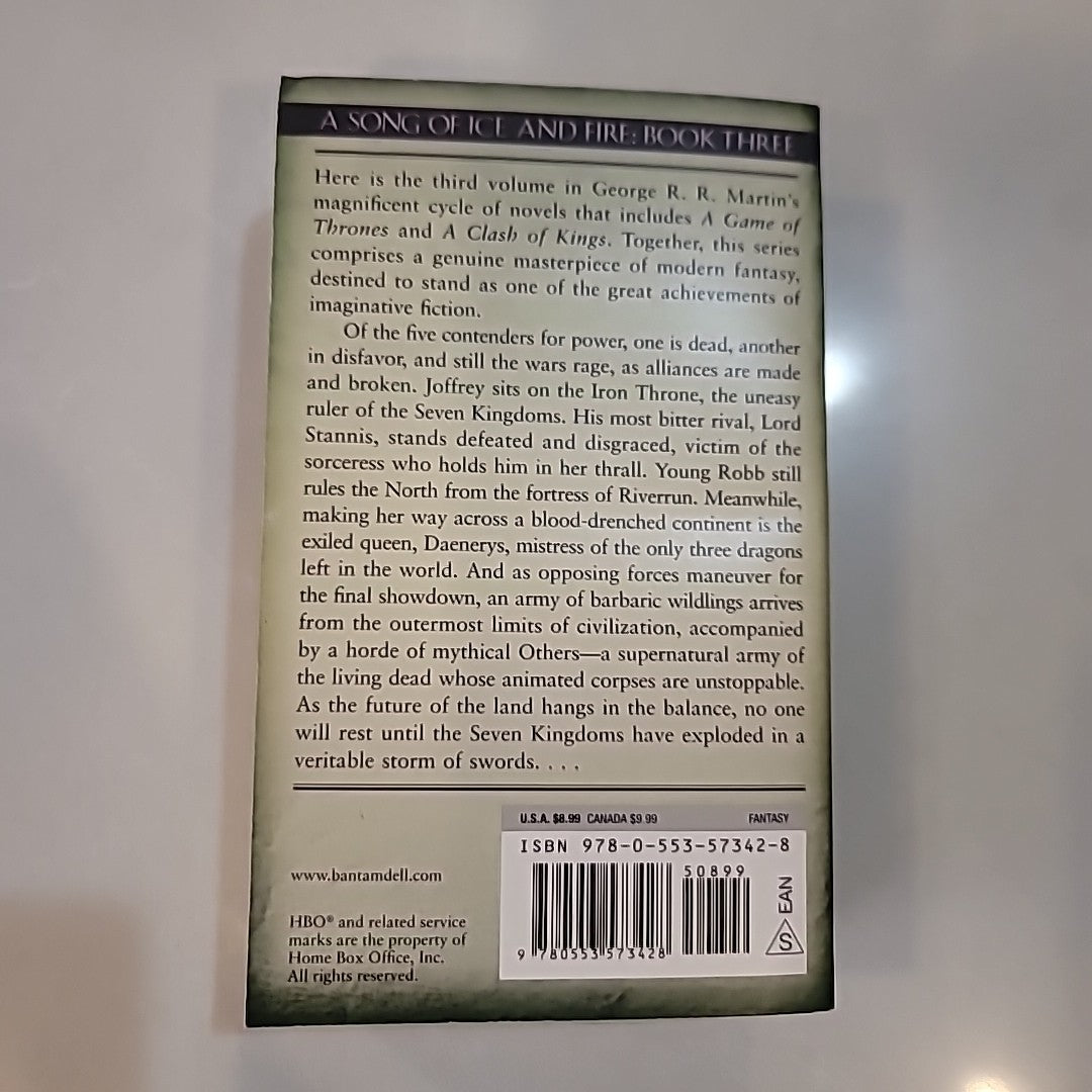 Storm of Swords : A Song of Ice and Fire : Book 3 George R. R. Martin Paperback