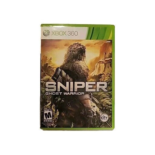 Sniper: Ghost Warrior CIB w/ Manual - Xbox 360 -