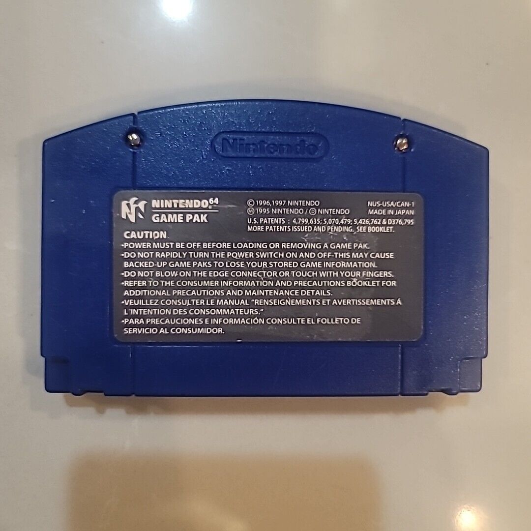 Tony Hawk's Pro Skater Nintendo 64 N64 Authentic Blue Cartridge