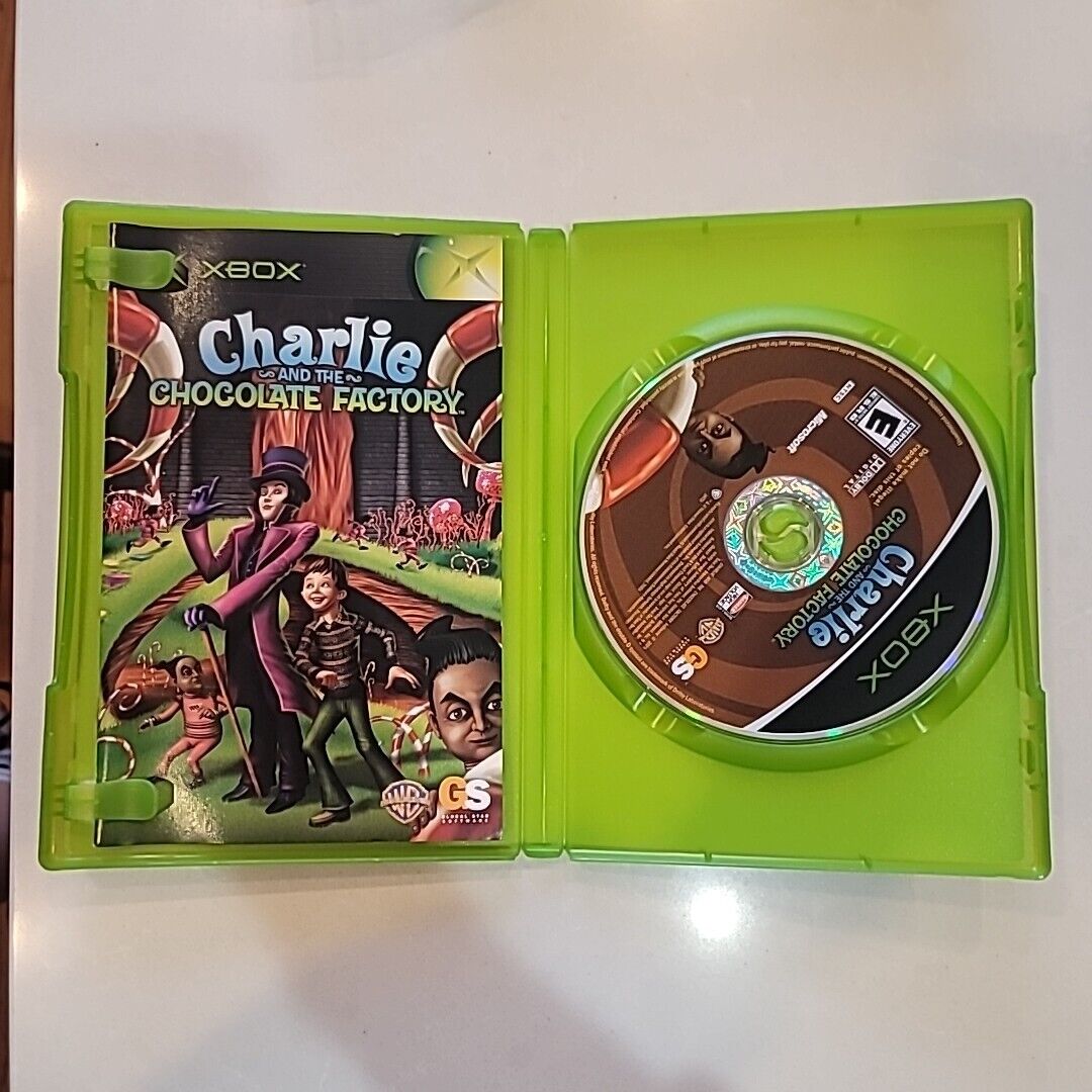 Charlie and the Chocolate Factory (Microsoft Xbox, 2005) Complete