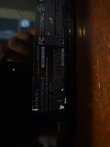 Sony PlayStation 3 PS3 Fat Console CECHH01 Only -PARTS ONLY