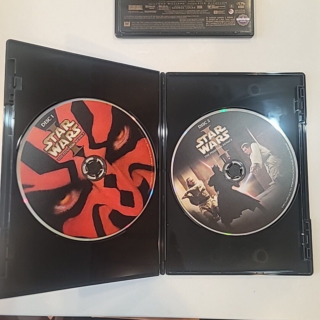 Star Wars - Prequel Trilogy 1 2 3 (6 DVD Box Set, 2008) Phantom - Clones - Sith