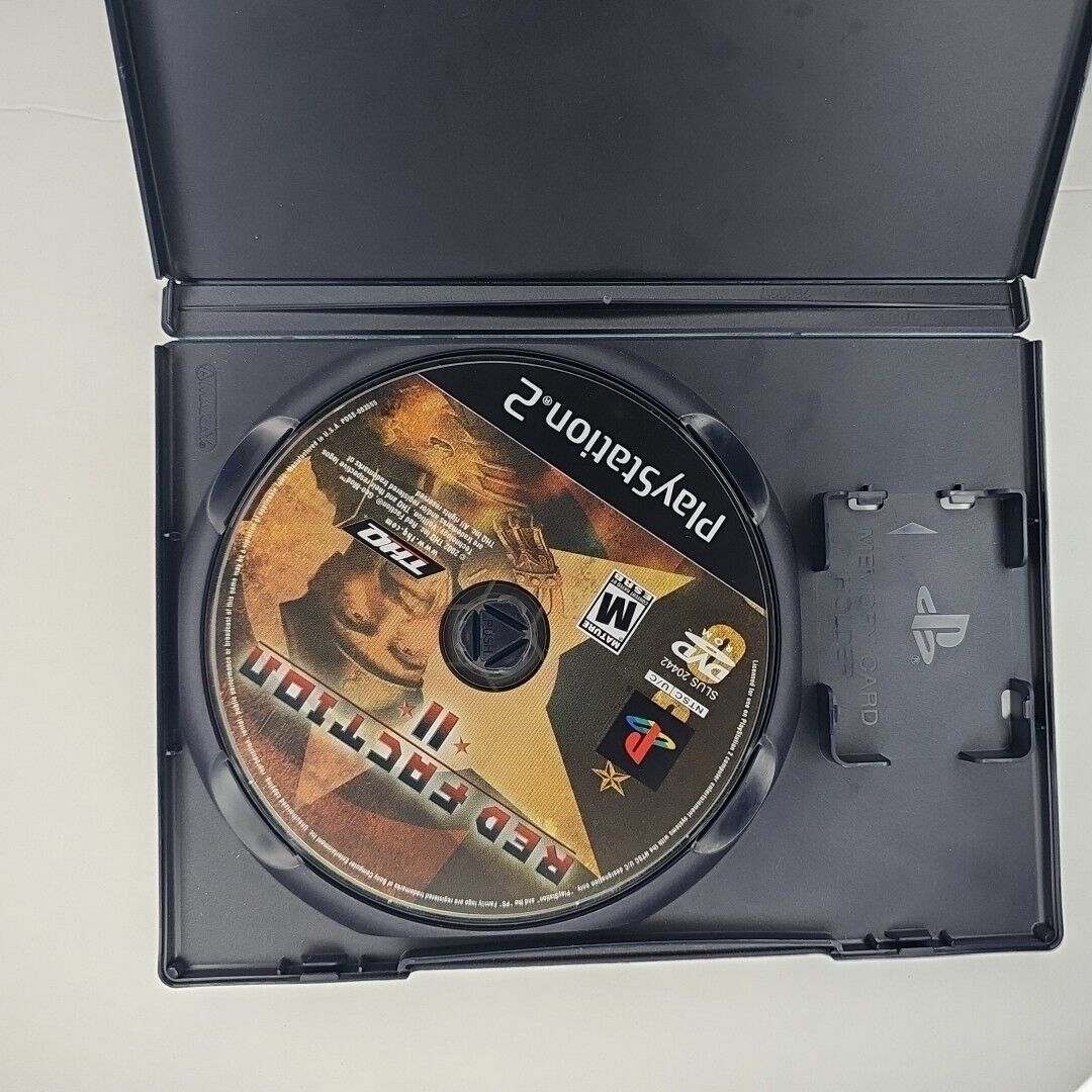 Red Faction I & II (1 and 2) (Sony Playstation 2 PS2)