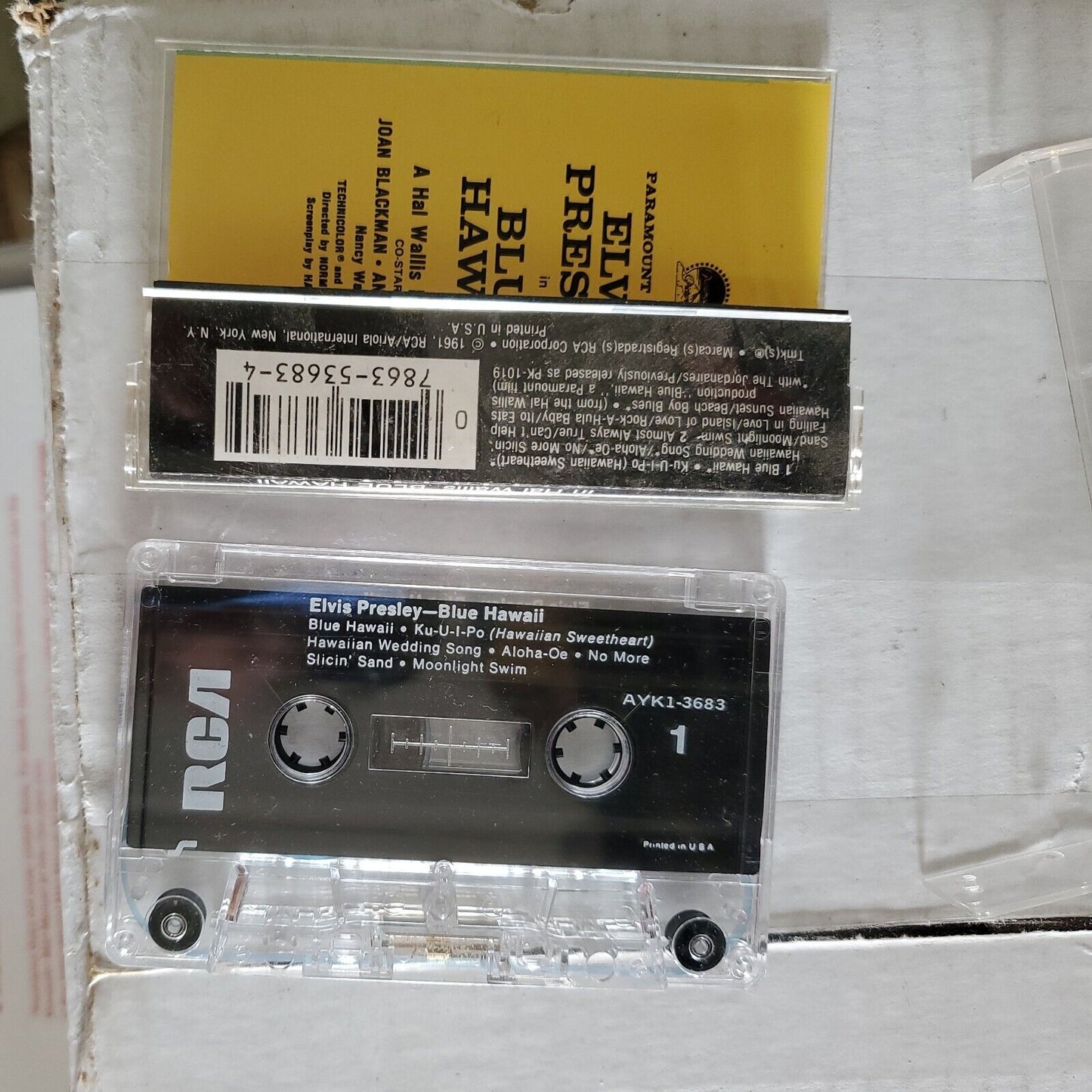 ELVIS PRESLEY In Hal Wallis’ BLUE HAWAII Cassette Tape M1