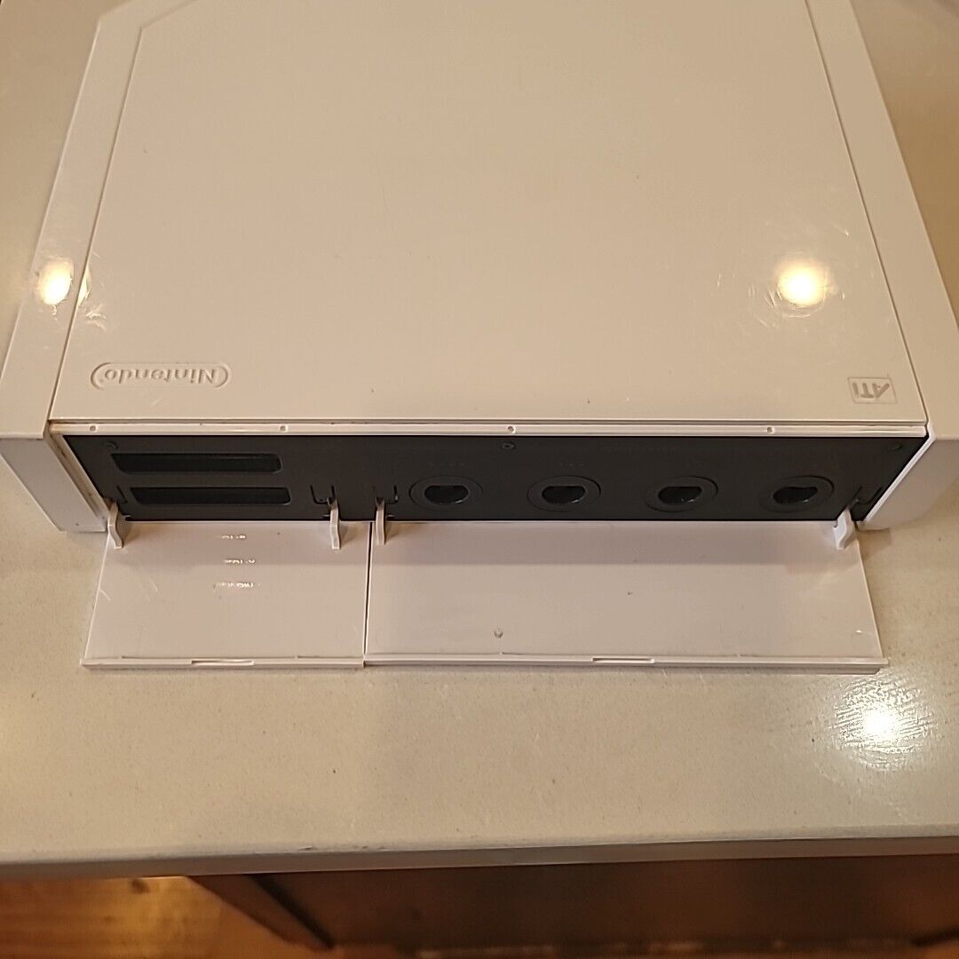 Nintendo Wii Console RVL-001 White | 1 Wii Wheel, Sensor Bar, Tested Working