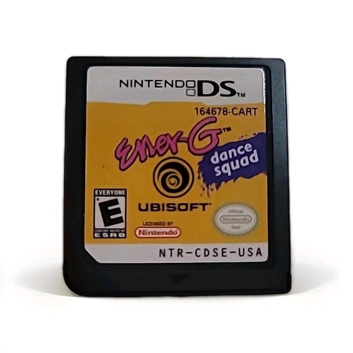 Nintendo DS NDS Ener-G Dance Squad Video Game Cart Ubisoft 2008