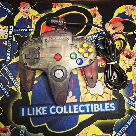 Official Nintendo 64 N64 Authentic Controller Atomic Purple NEW Joystick!