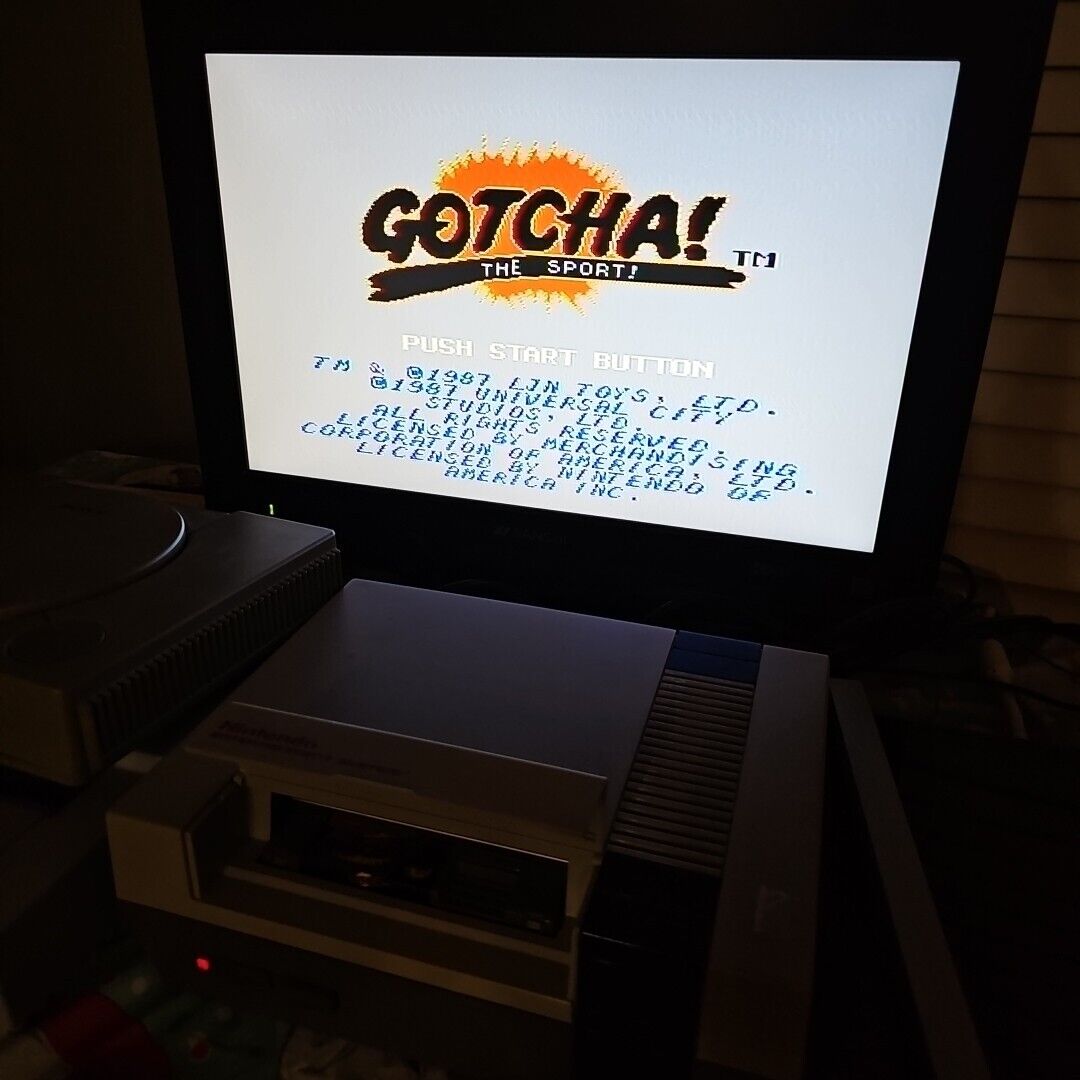 Gotcha! The Sport! Nintendo NES Game Cartridge Only Tested