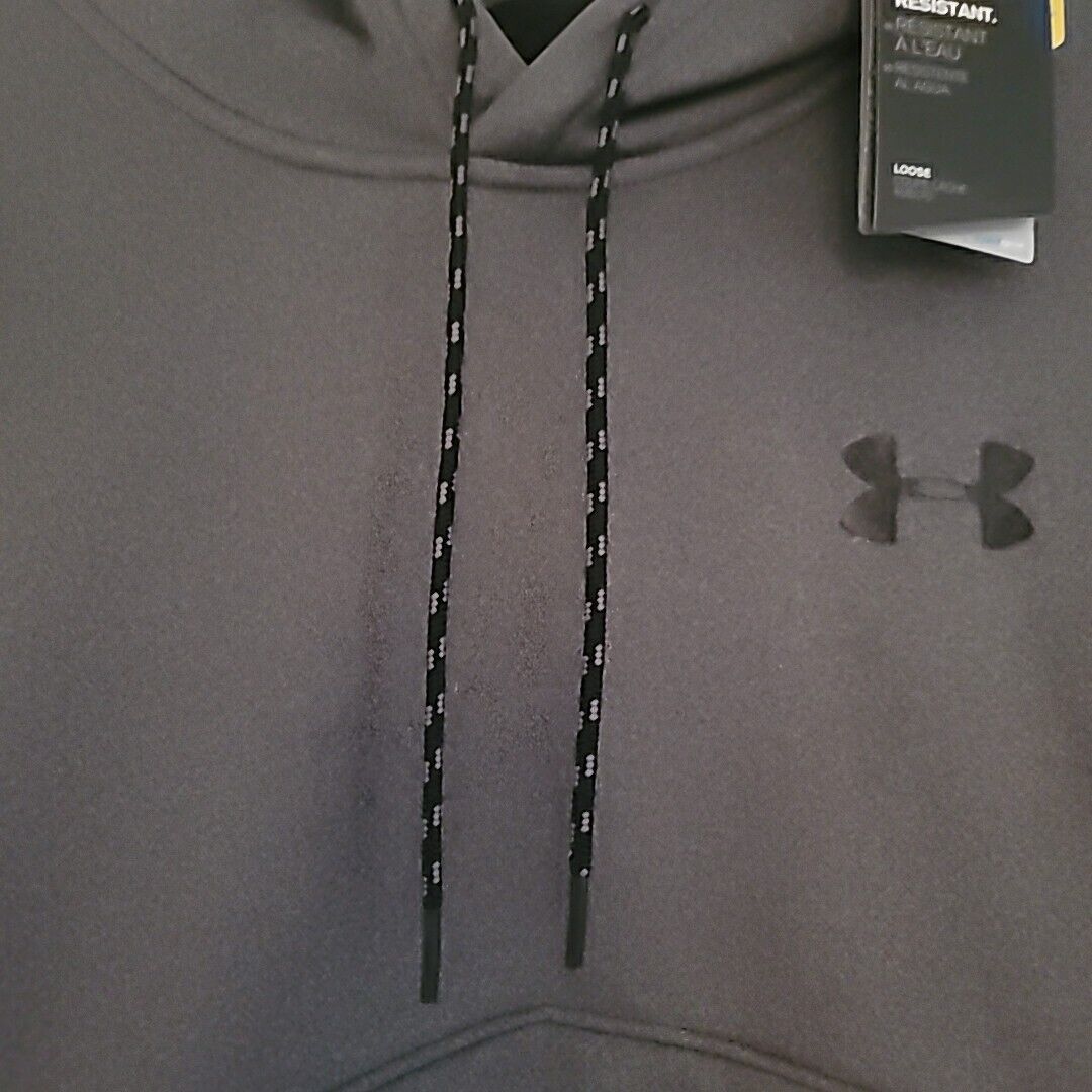 Under Armour Storm 1 Hoodie Mens Large Gray Loose Athletic Pullover
