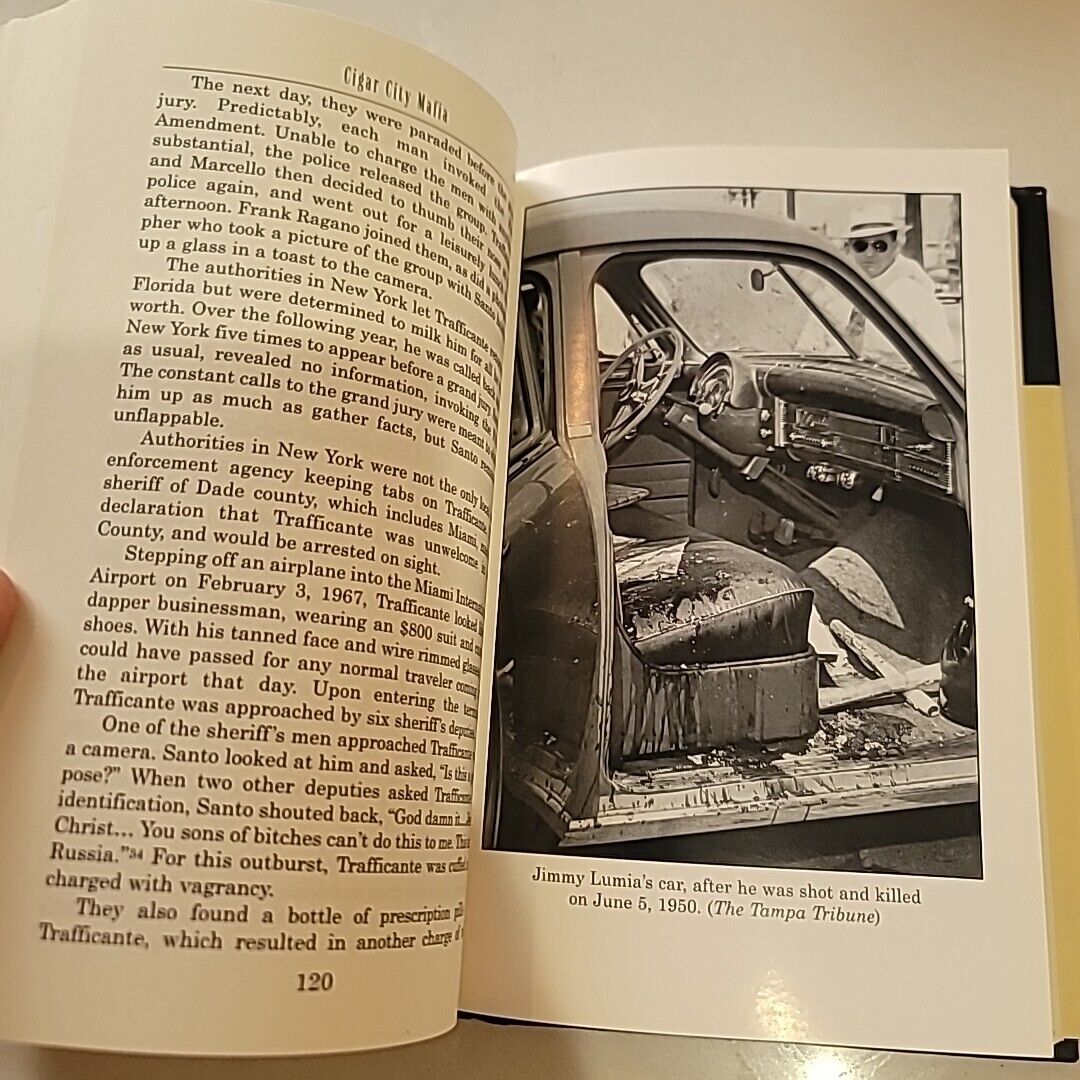 "CIGAR CITY MAFIA" A COMPLETE HISTORY OF THE TAMPA UNDERWORLD- HARDCOVER BOOK