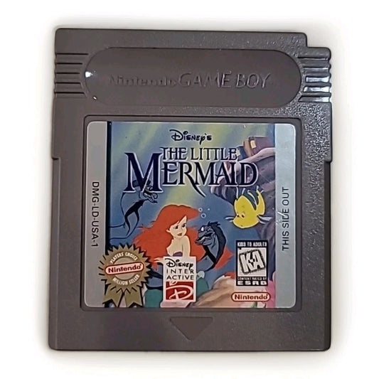 Disney's The Little Mermaid (Nintendo Gameboy, Players Choice) W/case Tested