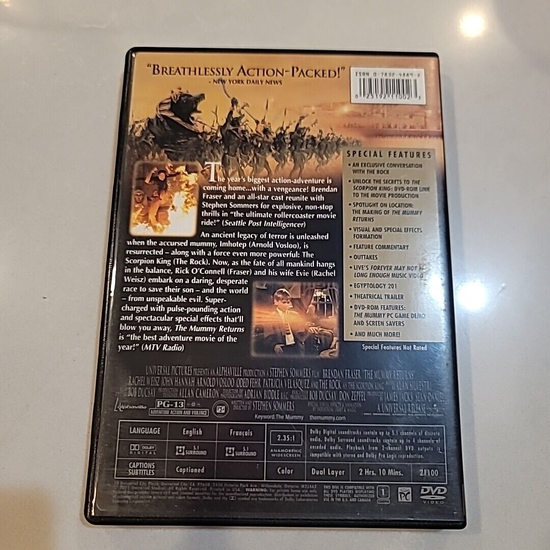 The Mummy Returns (Widescreen Collector's Edition) - DVD - CIB
