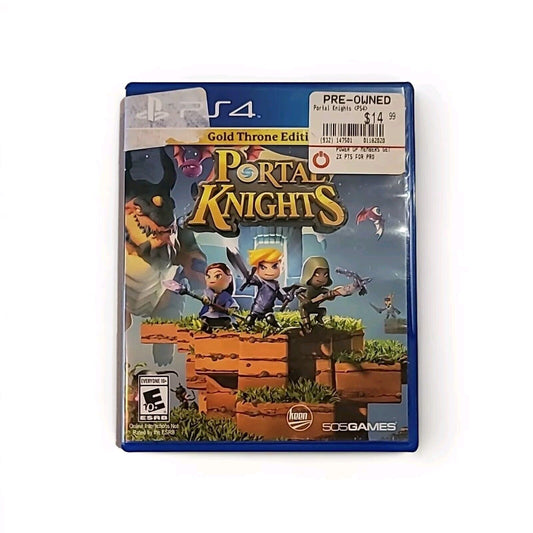 Portal Knights: Gold Throne Edition (Sony PlayStation 4, 2017) No Manual