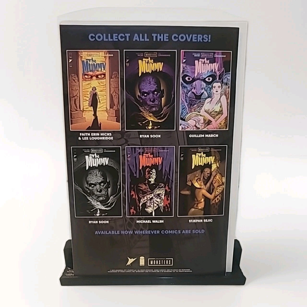 UNIVERSAL MONSTERS THE MUMMY #2 (OF 4) CVR A FAITH ERIN HICKS NEW NM