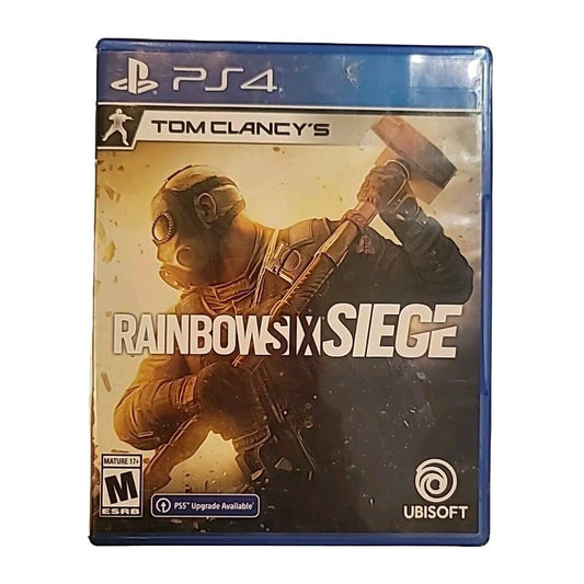 Tom Clancy's Rainbow Six Siege (PlayStation 4) No Manual
