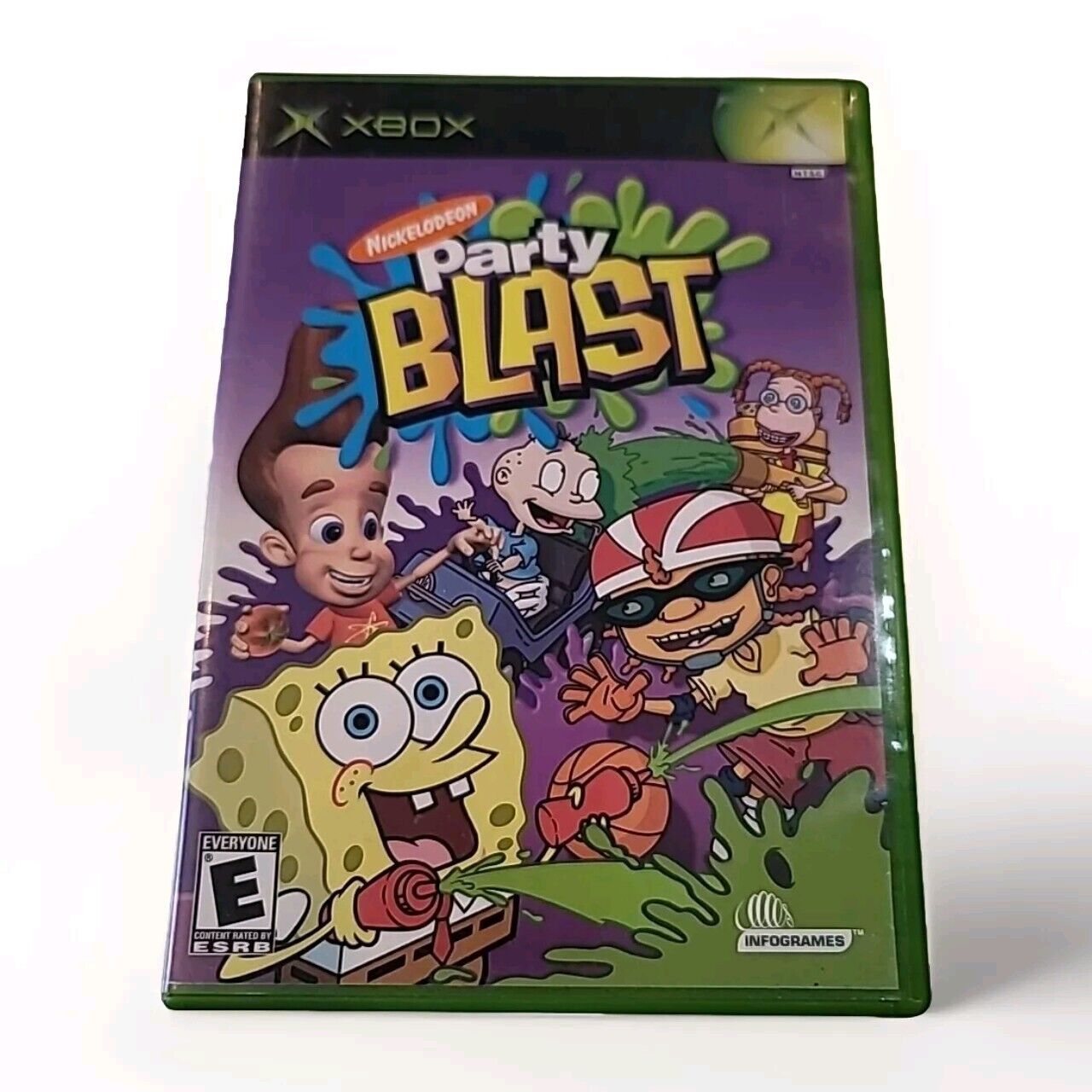 Nickelodeon Party Blast (Original Xbox) CIB COMPLETE & TESTED