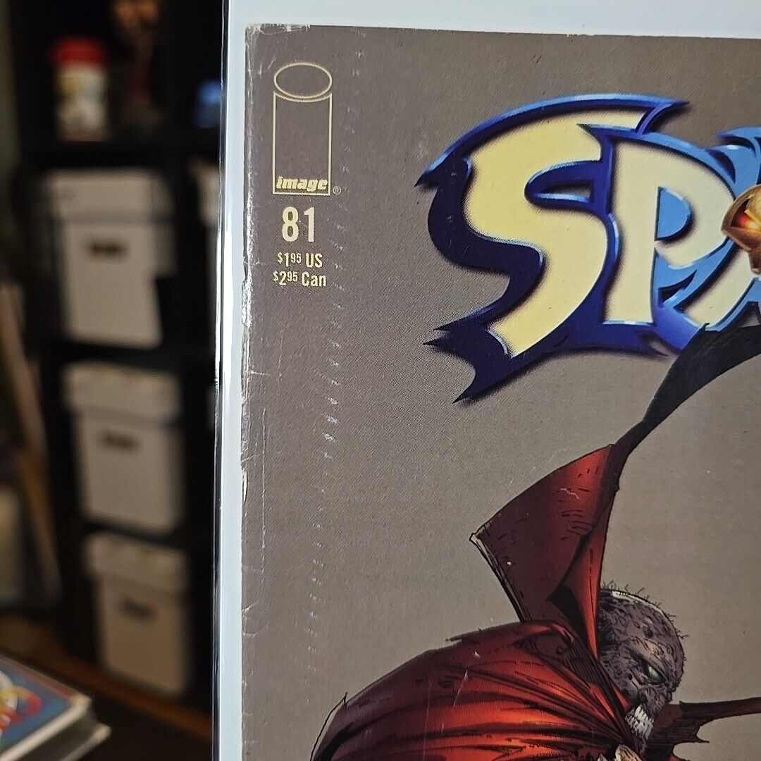 Spawn #81 NEWSSTAND UPC Image Comics 1st Print Todd McFarlane 1999 DETACHED