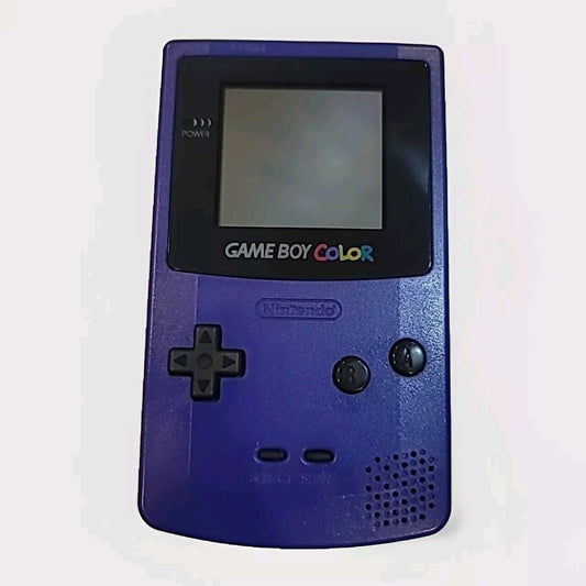 Gameboy Color - Grape Purple (Nintendo Authentic) CGB-001 *TESTED / WORKING*