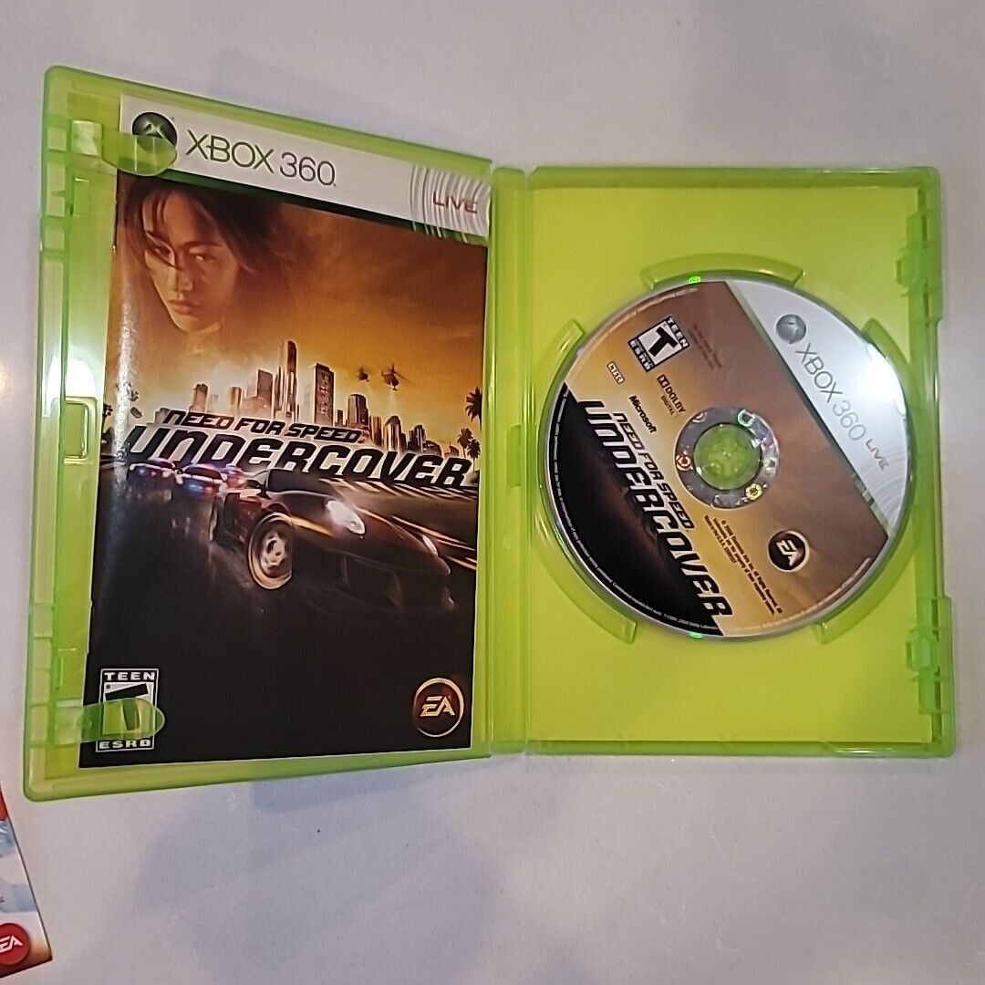 Need for Speed: Undercover (Xbox 360, 2008) Complete (240289)