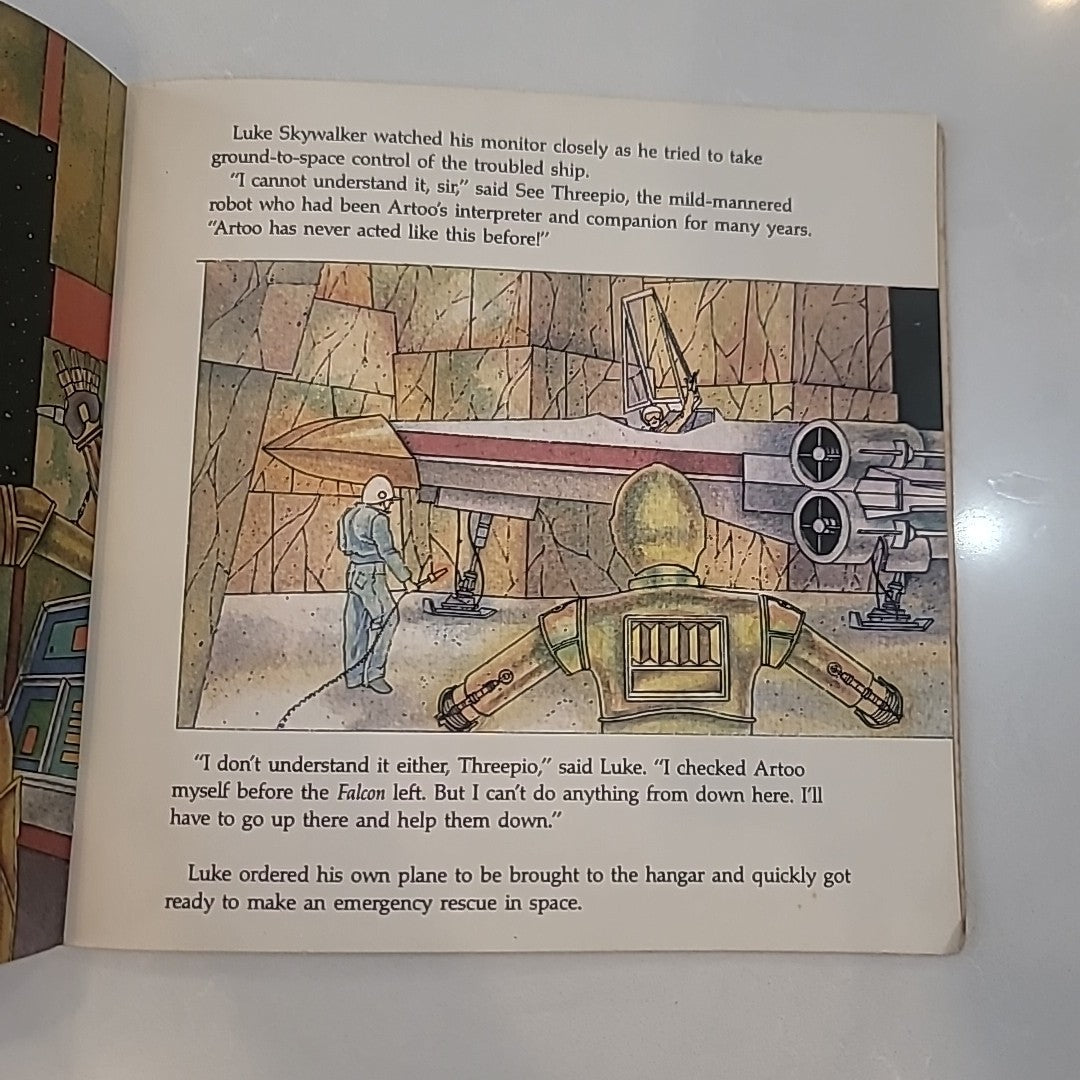 Vintage Star Wars The Mystery Of The Rebellious Robot Random House 1979