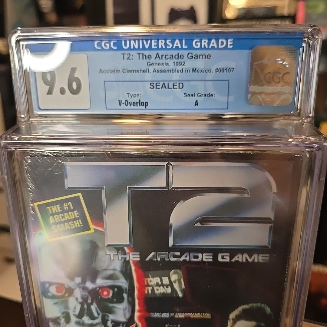 Sega Genesis T2: The Arcade Game Brand New Factory Sealed CGC 9.6 A Seal