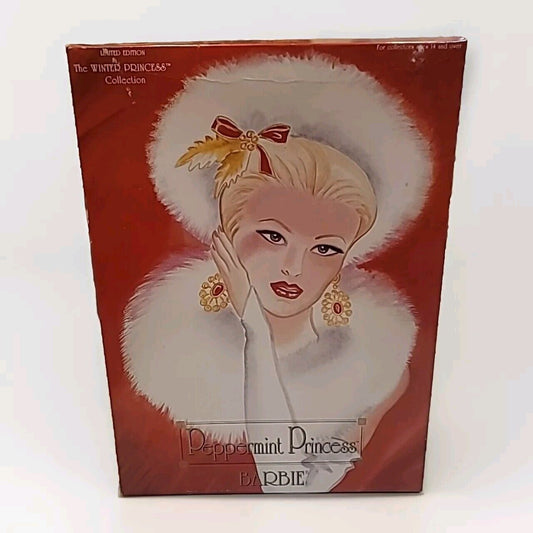 1994 Barbie Mattel #13598 Peppermint Princess Winter Collection Limited NIB