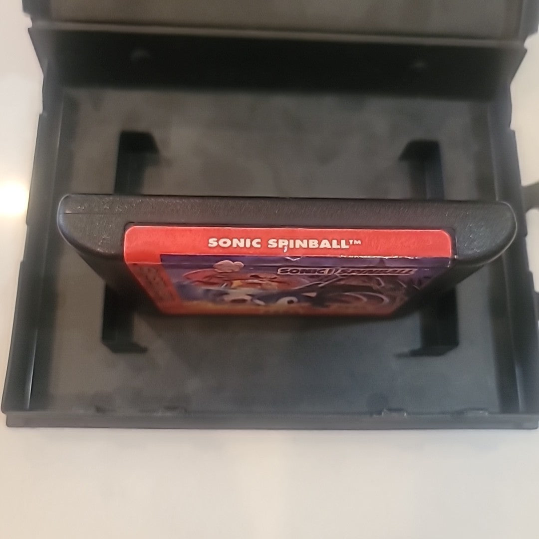 Sonic Spinball Sega Genesis Game In Case - Tested Good Condition