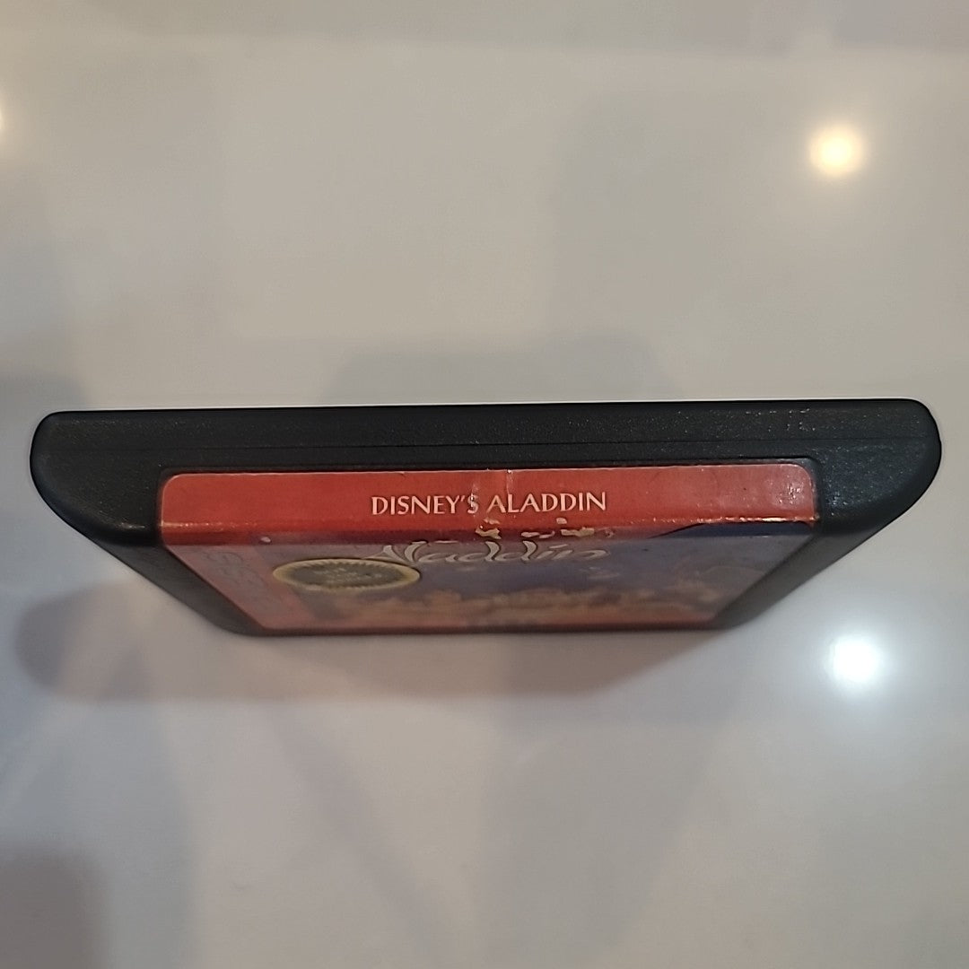 Disney's Aladdin (Sega Genesis, 1993) Authentic, game cart only, tested/works