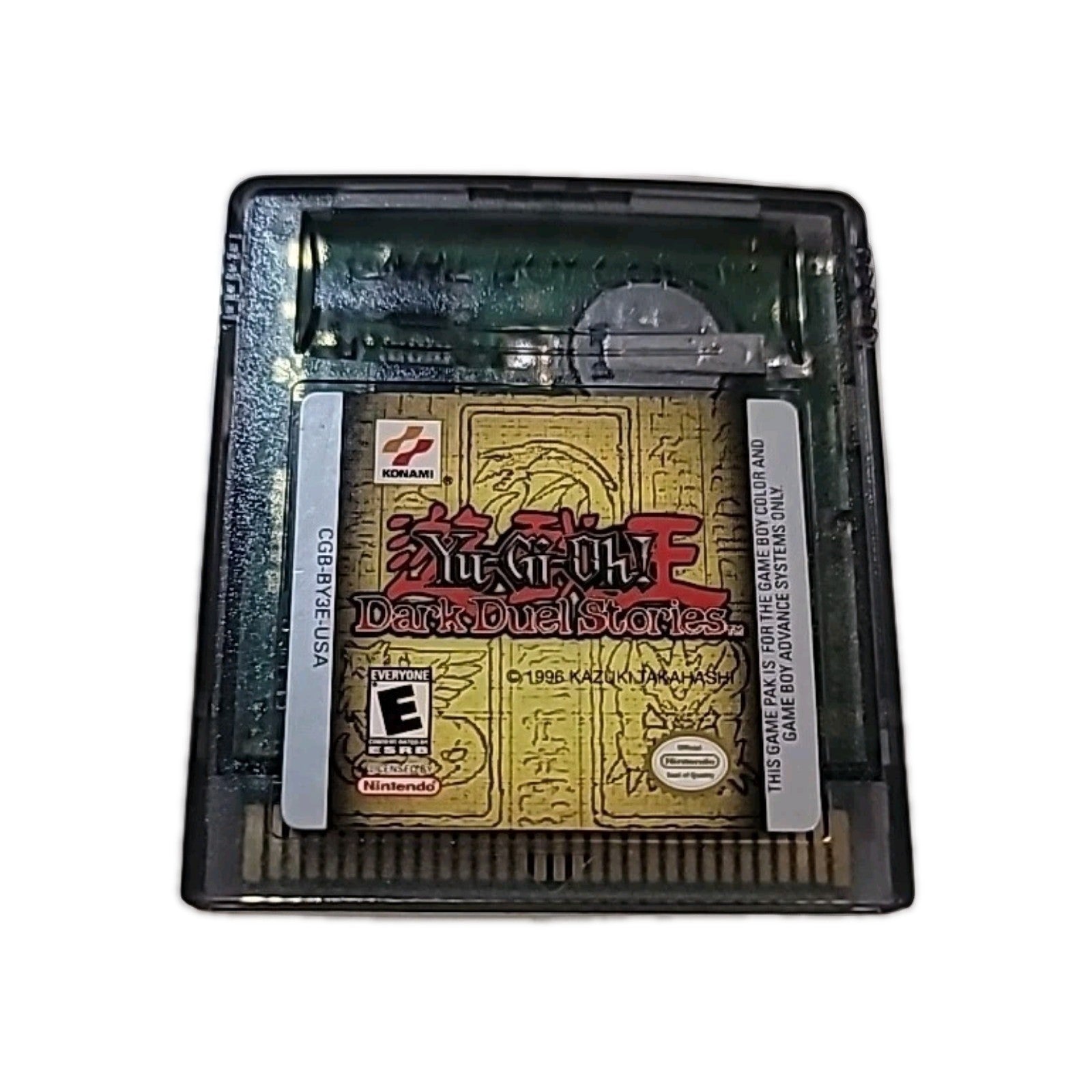 Nintendo Gameboy Color Yu-Gi-Oh Dark Duel Stories Video Game Tested Working