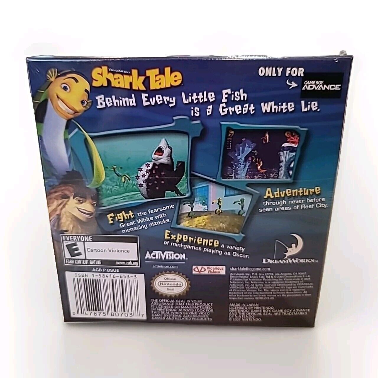 Game Boy Advance Shark Tale - Game Boy Advance GAME NEW