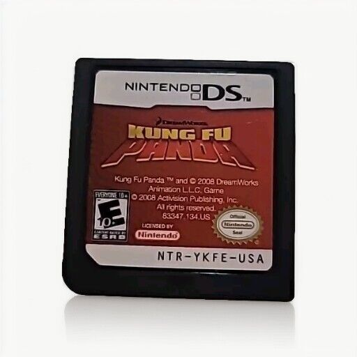 Kung Fu Panda (Nintendo DS) Game Cartridge Only With Plastic Case