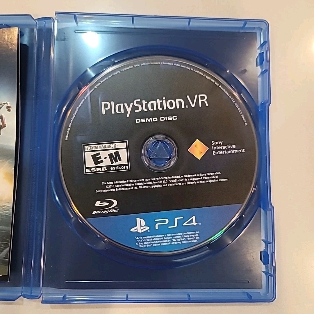 PlayStation VR Demo Disc PS4 Video Game Virtual Reality