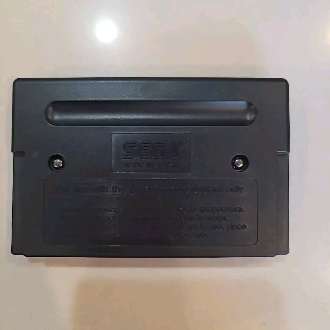 Super Thunder Blade Sega Genesis, 1989 Complete In Box Cib  Manual. Tested