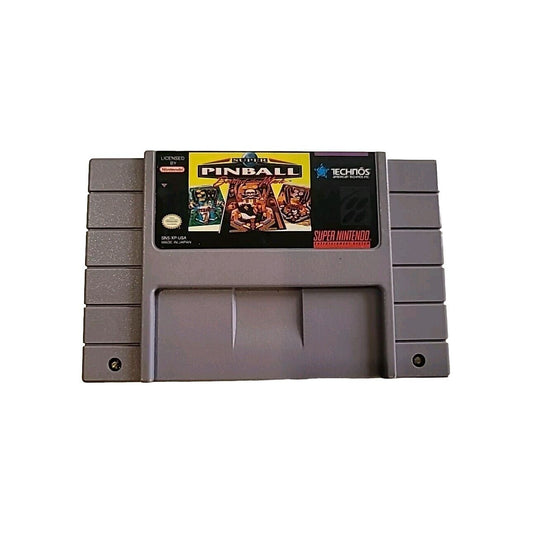 π¦ Super Pinball: Behind the Mask (Super Nintendo Entert. System, 1992, Tested)