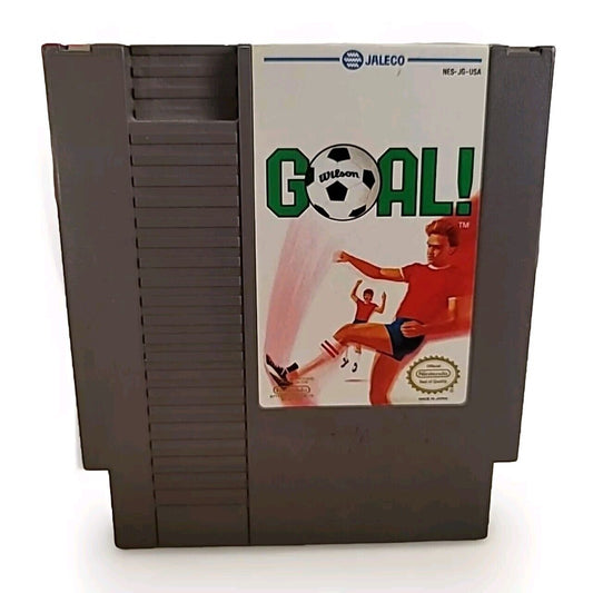 Goal (Nintendo Entertainment System, 1989) Cleaned Tested Works