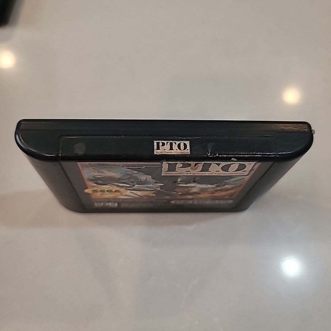 P.T.O. Pacific Theater of Operations (Sega Genesis, 1993) Cartridge Only